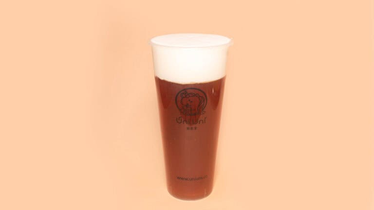 Ceylon Black Tea with Cheese Foam