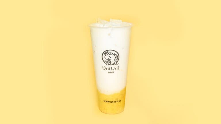 Banana Fresh Milk with Vanilla Pudding